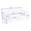Lit de jour simple avec tiroirs Lustick-1179574623