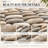 CNK Tile Java Tan And White And Grey Standing Pebble