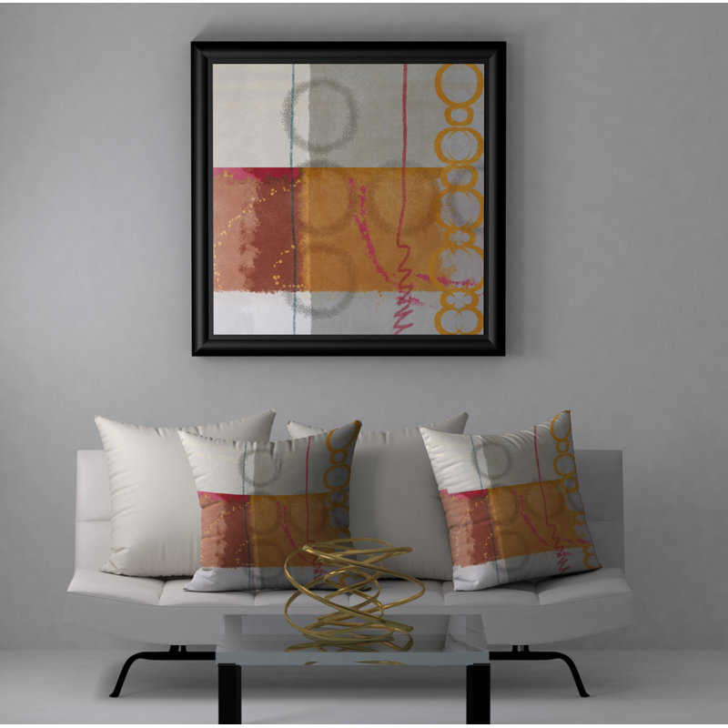  Housse de coussin carré en U, 24 po x 24 po