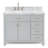 Macnair 42" Single Bathroom Vanity with Carrara White Marble Top-85364375