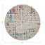 Coco Pink Vegan Leather Round Coasters-684299905