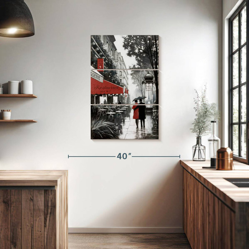 Sireci Rainy Paris II, 38" H x 24" W