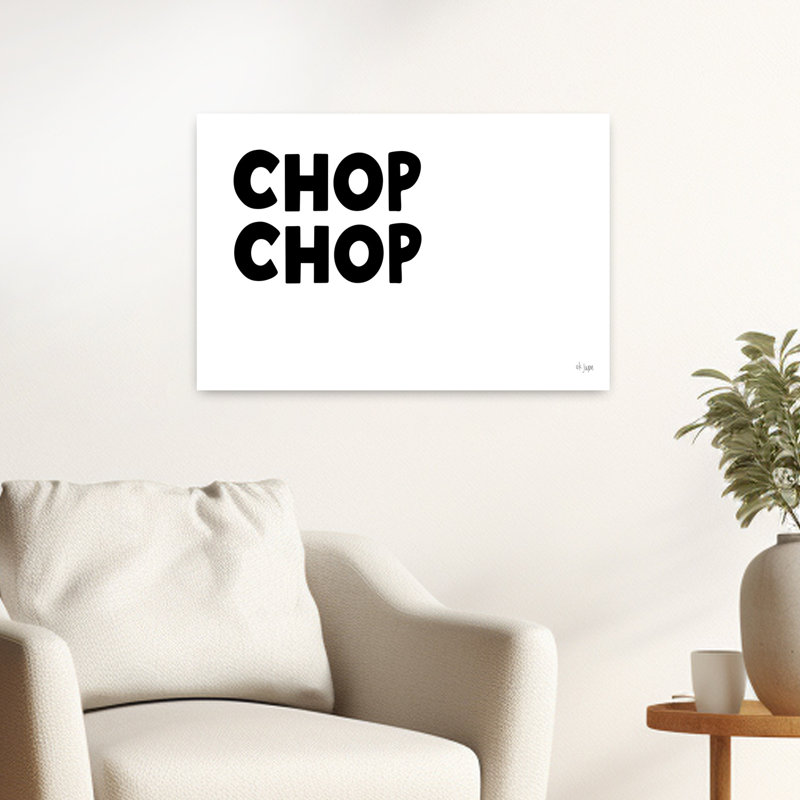Art contemporain abstrait Chop Chop, H 24 po x l 16 po