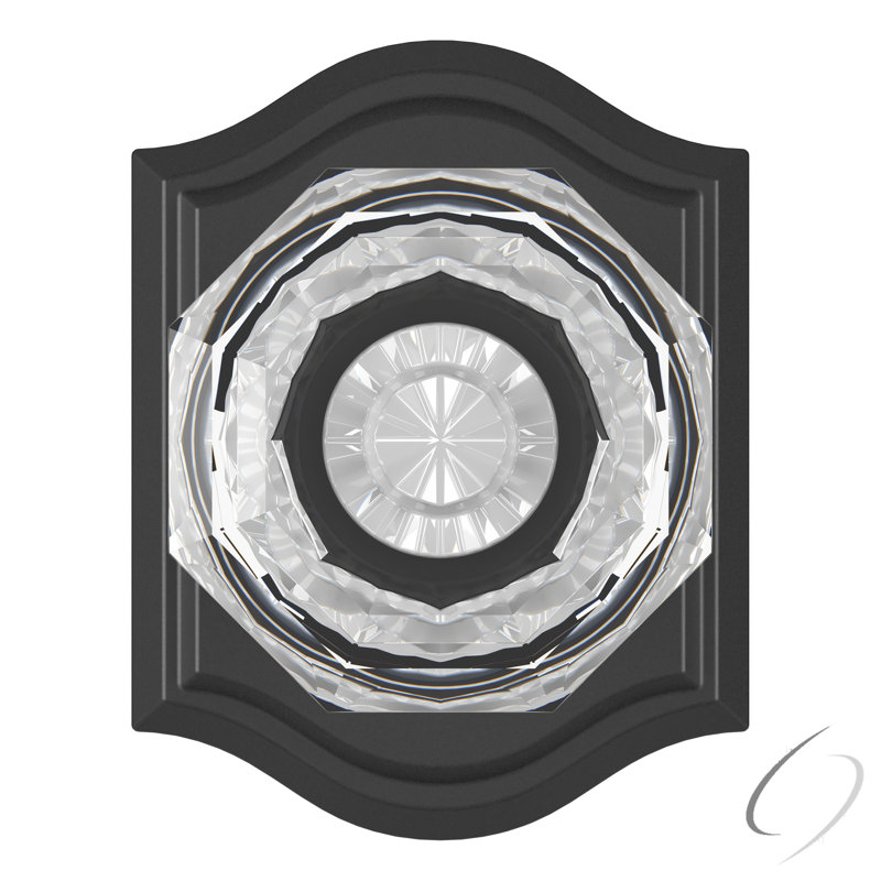 Crystal Door Knob with Baldwin Reserve Rosette