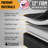 13" Luxury Black/Silver Eurotop Mattress - Inspired by Ancient Egypt - Plush Memory Foam Comfort – Premium Quilted Cover - Made in NJ – Fiberglass-Free – Bed in a Box-492507426-479661002