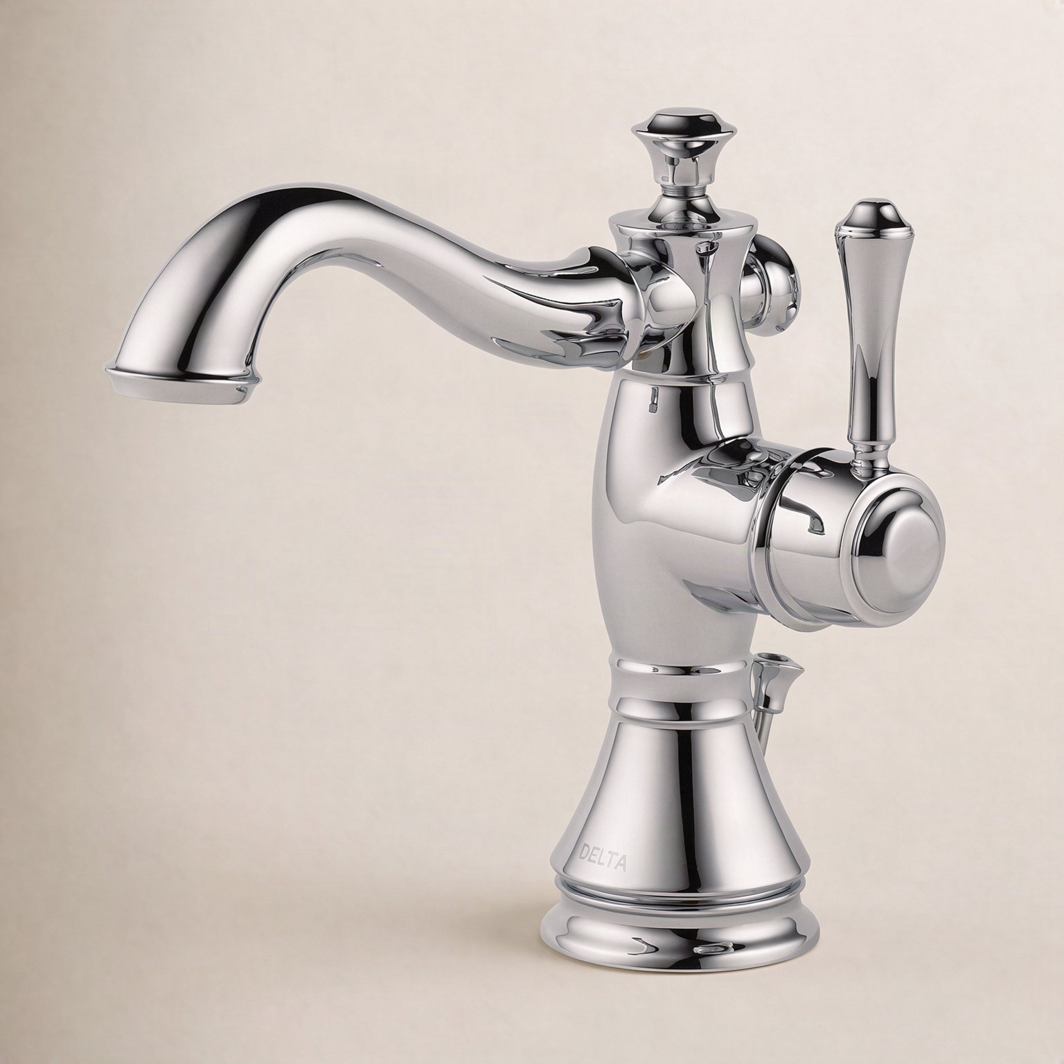 Cassidy™ Single-Hole Bathroom Faucet with Drain, Chrome