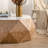 38"Three-Dimensional Embossed Pattern Design American Retro Style Coffee Table