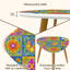 Ensemble de 2 tables basses gigognes Triangle