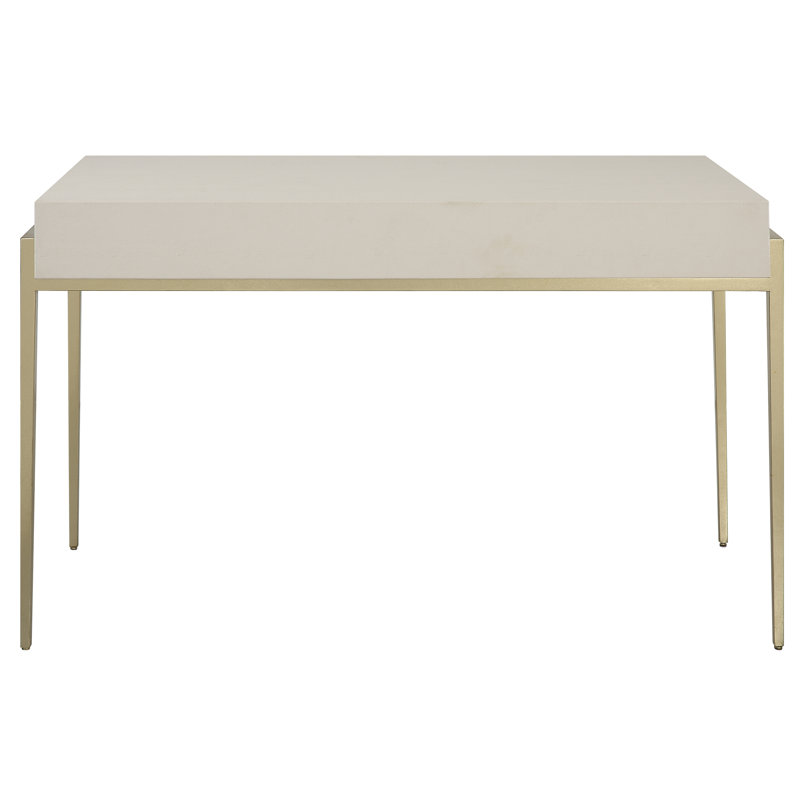 Raffinee Leather Iron Writing Desk