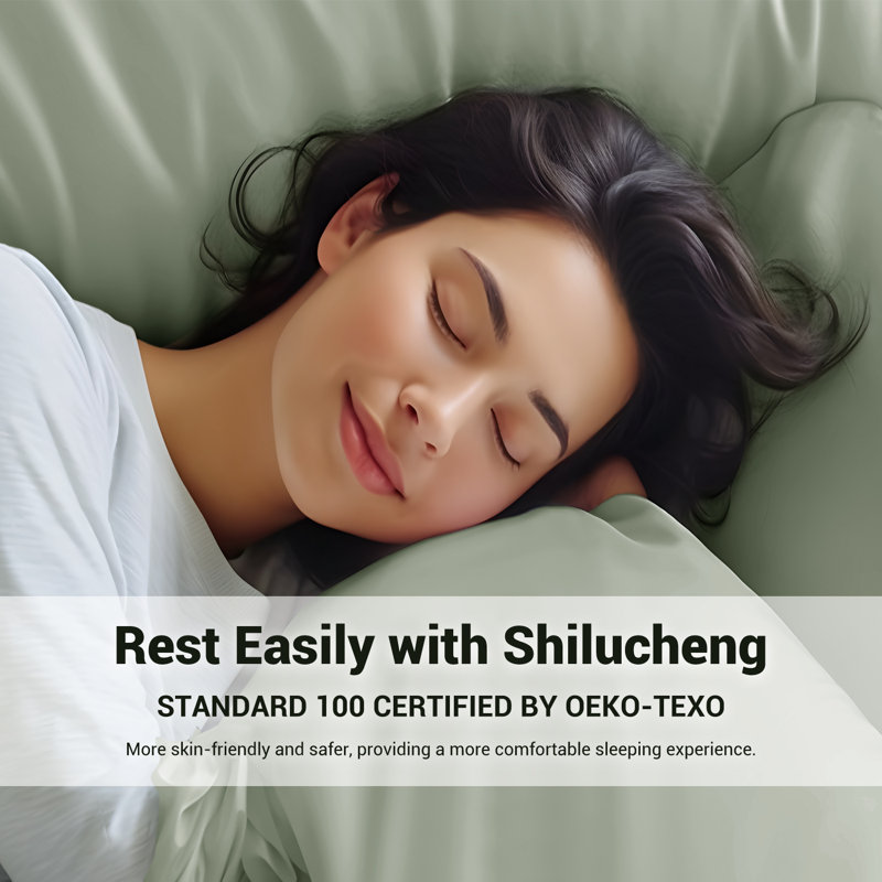 Bamboo Sheet Set, Sage Green, King Sheet Case Pack with 3 Additional Pieces
