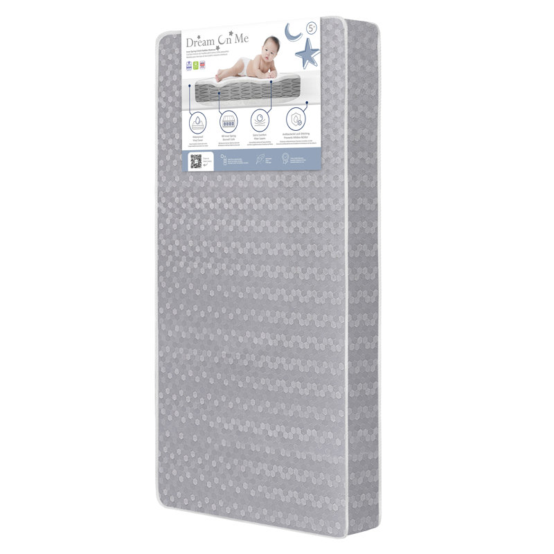 Greenguard Gold Certified 2 Stage Standard Crib/Toddler Rectangle Mattress
