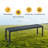 Allanah Metal Outdoor Bench-917780247