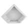 Fuzion® Corner Combination Acrylic Bathtub with Light
