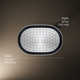 Statement™ 2.5 GPM Oval 12 in. Rainhead with Katalyst Air-Induction Technology