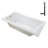 66" x 34" Acrylic Soaking Drop-In Bathtub, Drain Included-97412812
