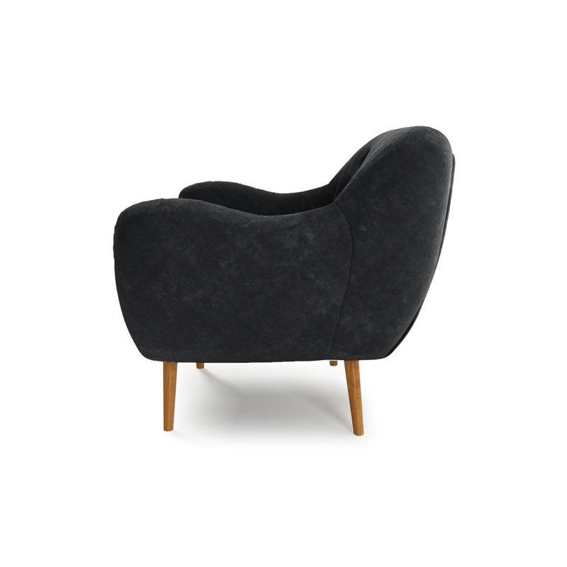 Jefferson 3 Seater Sofa, Anthracite