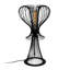 Lampe de table noire 23,62 "Charlize