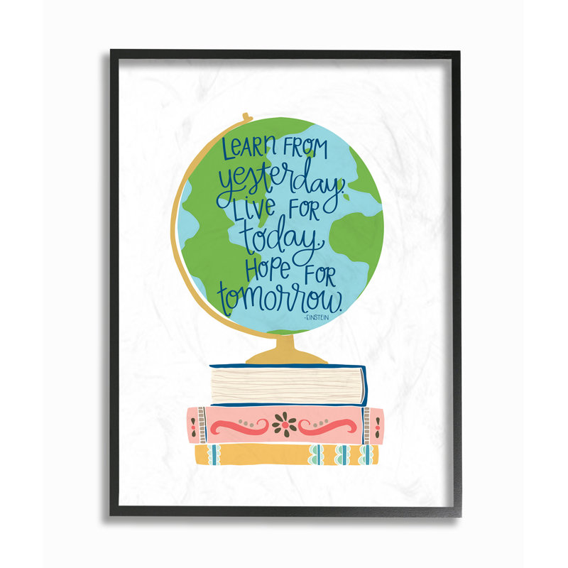 Art sur toile Gupton Einstein, Giclée encadrée noir minuit, H 14 po x l 11 po x P 1,5 po