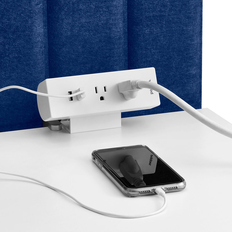 Power Points Clip-On Outlet, USB-A