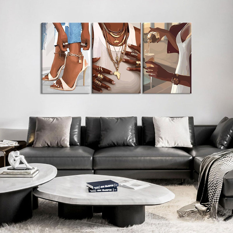 3 Piece Wrapped Canvas Print