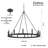 Minka Lavery Dutton - 12 Light Chandelier In Coal Finish