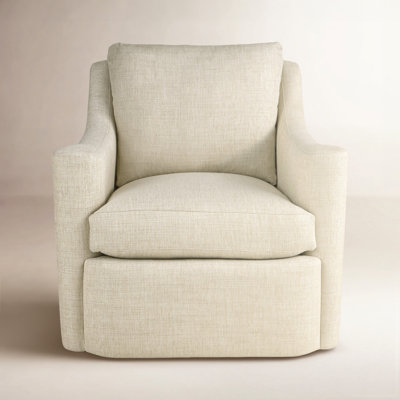 Gabi Upholstered Swivel Armchair
