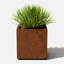Corten Steel Series Cube Planter Box-20733627