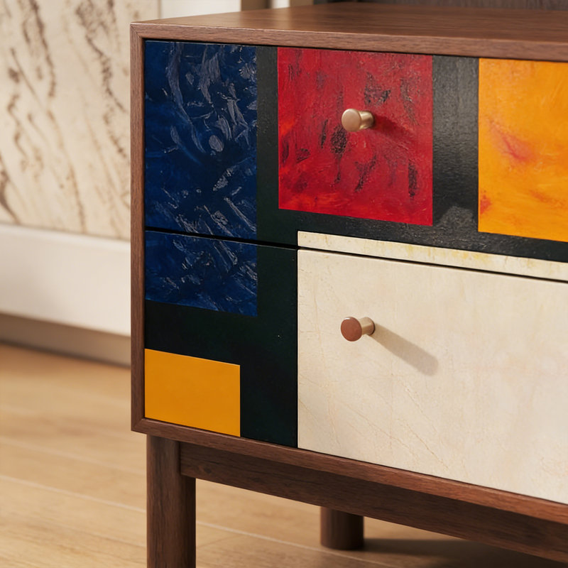 Armoire de rangement Minimalist, Noyer