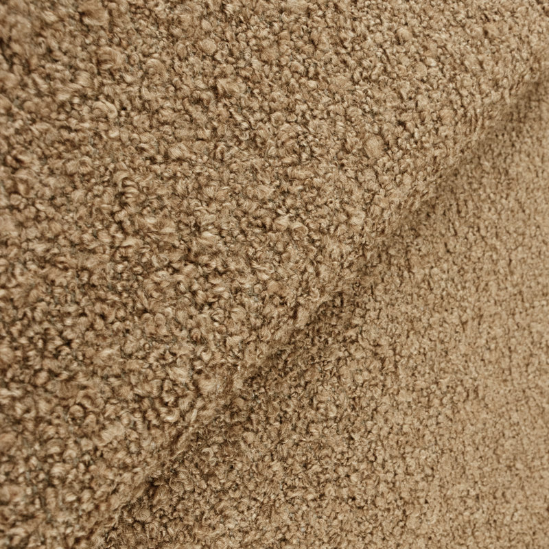 Banquette Salyers, Plush Boucle Camel