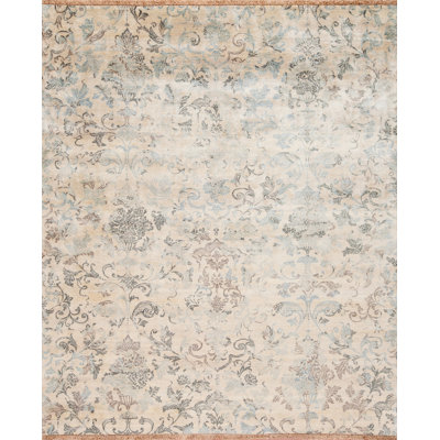 European One-of-a-Kind 8'1" X 9'11" Hand Knotted Area Rug