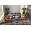 Shibori Handmade Wool Floral and Geometric Area Rug-1075320786