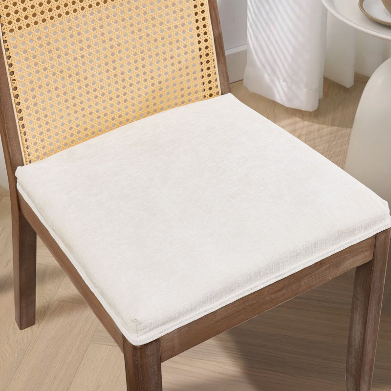 Chaise de salle à manger Mid Century, 4, Beige