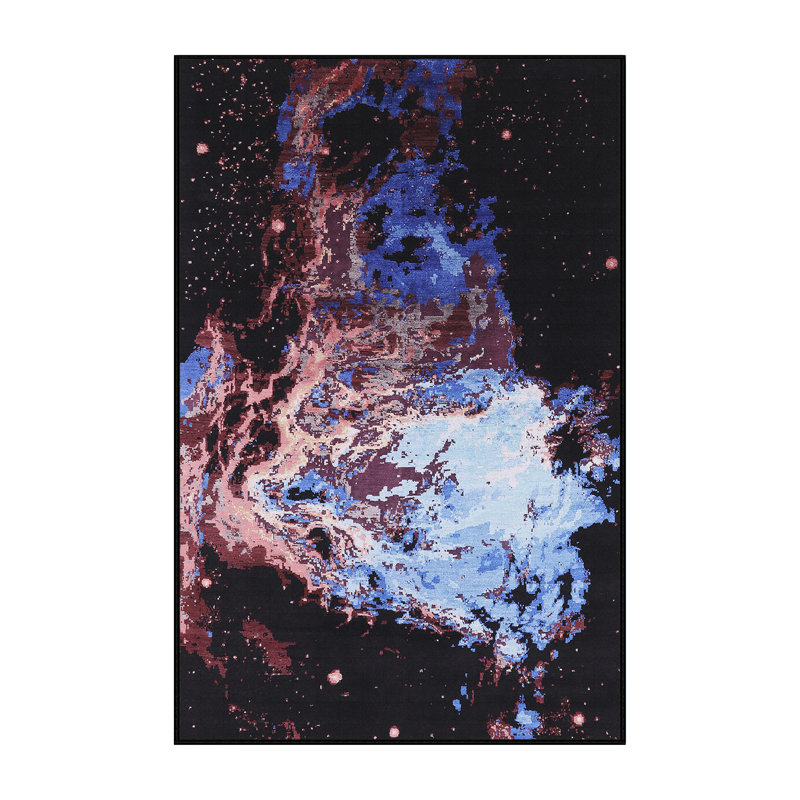 Tapis noir Stroman, Tapis de couloir 2 pi x 5 pi