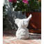 Figurine oiseau assis en ciment Chy