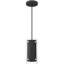 Luminaire suspendu cylindrique à 1 lumière