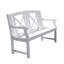 Banc de jardin en bois Amidat