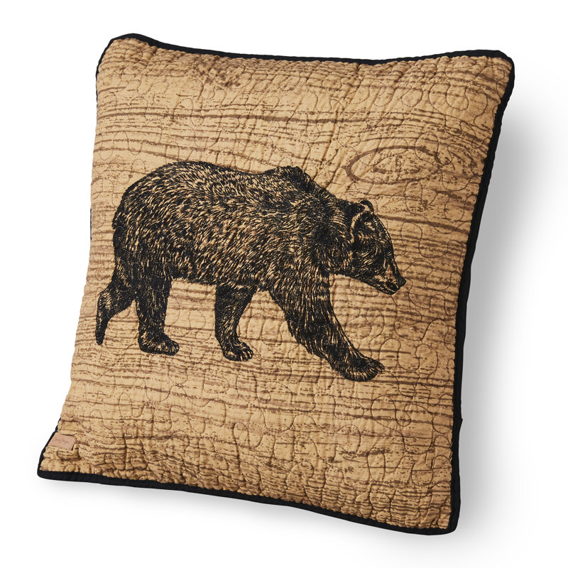 Donna Sharp Oakland Bear Square Throw Pillow