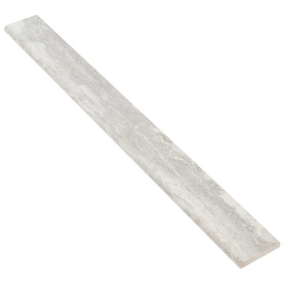Basic Travertine 2x24 Matte Porcelain Bullnose
