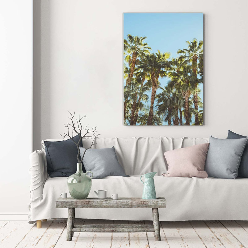 Palm Trees - Wrapped Canvas Print