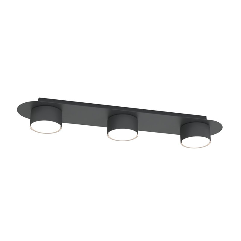 Sakaye Flush Mount, Matte Black