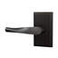 Bravura 935-G1 Meridian Dummy Lever on Beveled Rectangular Rose in Oil Rubbed Bronze - RH