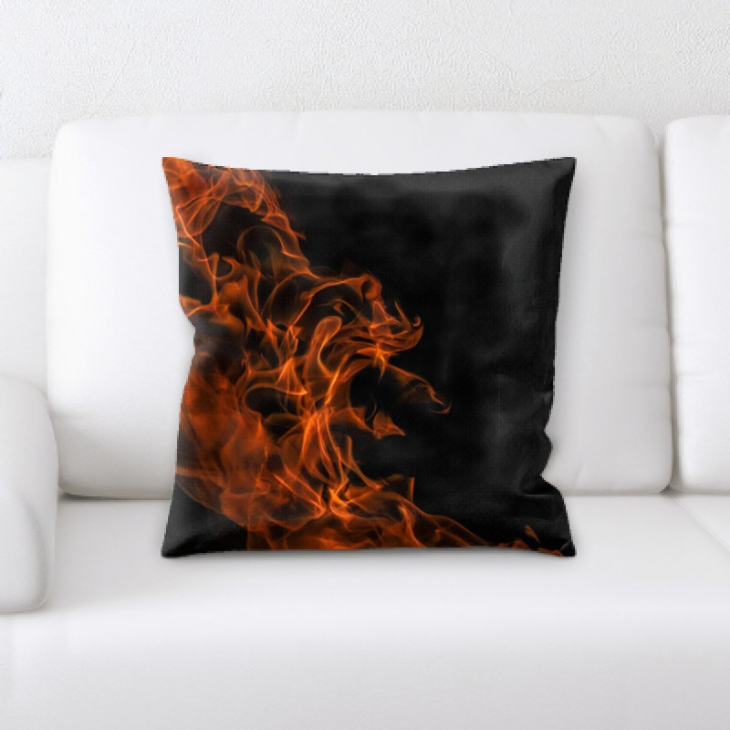 Larsen Microsuede Reversible Throw Pillow