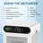 Air Purifier for Home Large Room,Up to 1800 Ft² with True HEPA Filter,Air Cleaner with Quiet Sleep Mode,High Performance-109050376