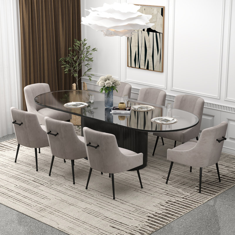 Chaise d'appoint Dinnington, Gris