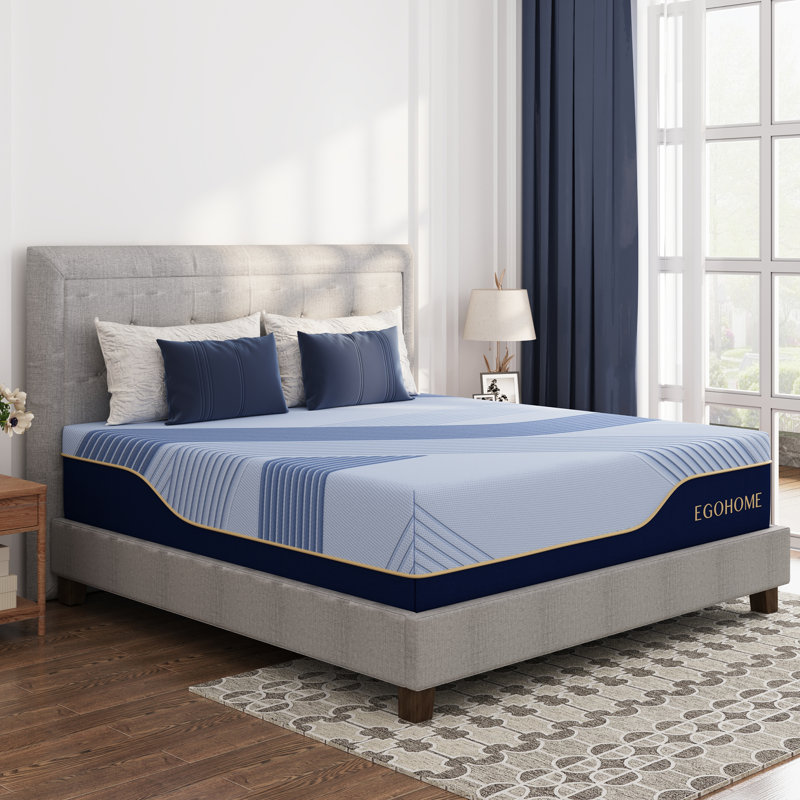 Matelas hybride mi-ferme 12 po Egohome Tenzura, Lit simple, 12"