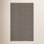 Bradshaw Zipper Black/Ivory Handwoven Cotton Rug
