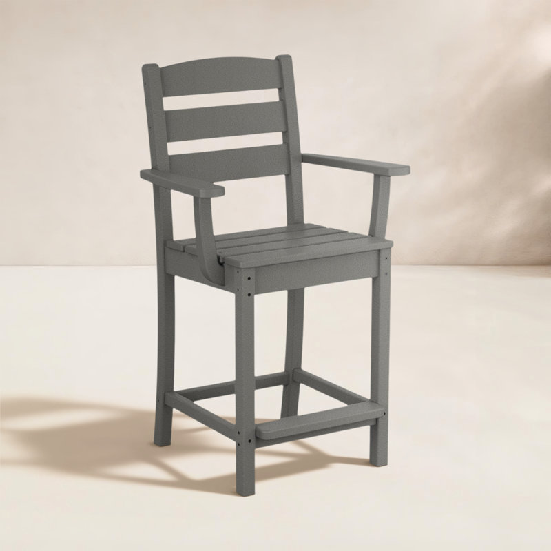 Fauteuil de comptoir Lakeside, gris