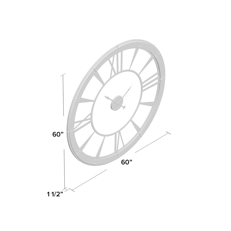 Ronan Wood Wall Clock