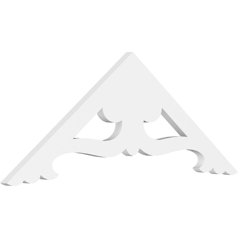 Cornelia en PVC de qualité architecturale, H 13,5 po x l 36 po x P 1 po, 9 / 12