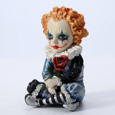 Figurine en résine multicolore 4,72 po